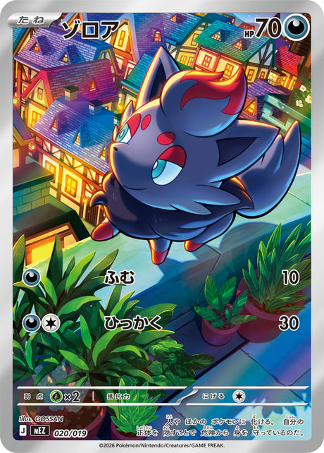 MEZ Starter Set ex Zorua & Zoroark ex — スターターセットex ゾロア&ゾロアークex