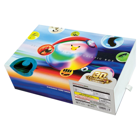 30th Celebration FUTURISTIC BOX مجموعة بطاقات بوكيمون Pokémon يابانية