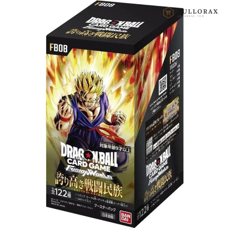 Saiyan's Pride FB-08 Japanese Dragon Ball Booster Box