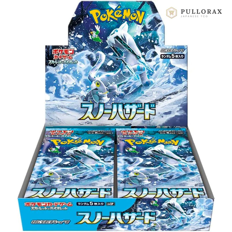 Snow Hazard SV2p Japanese Pokémon — sealed booster box
