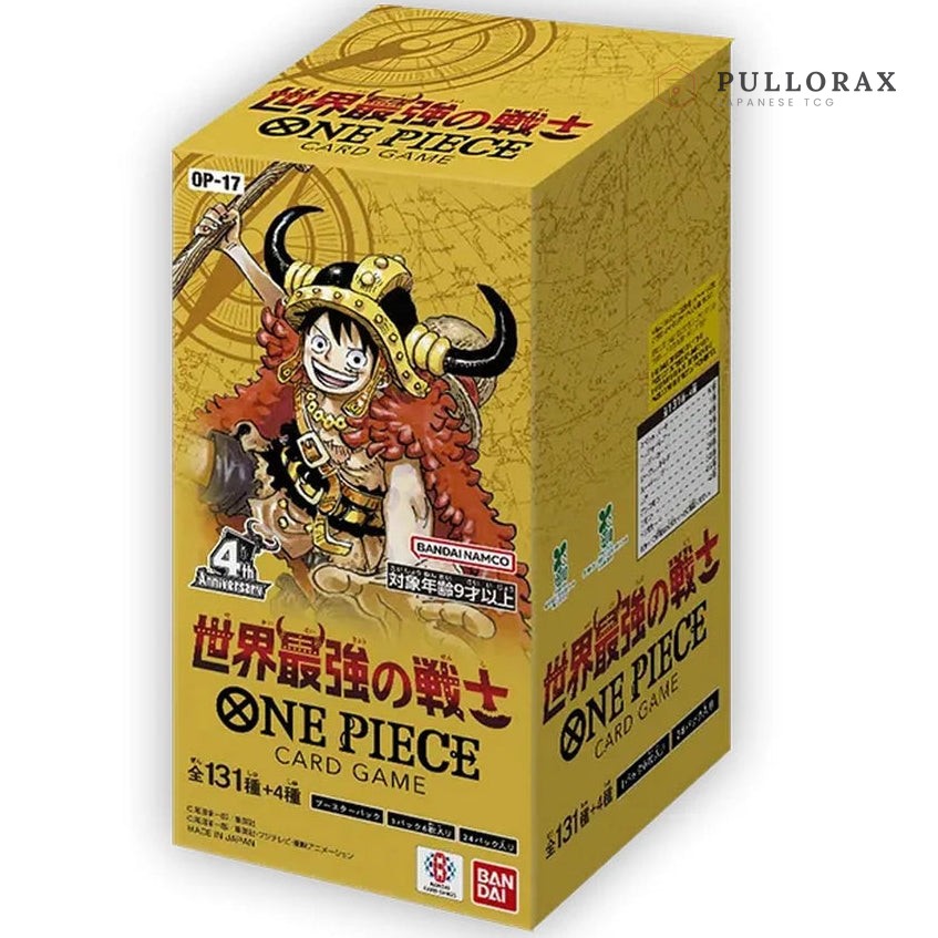 OP-17 The World's Strongest Warriors Japanese Booster Box – PulloraX