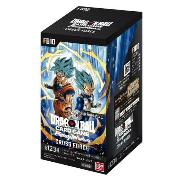 Cross Force FB 10 Japanese Dragon Ball Sealed Product