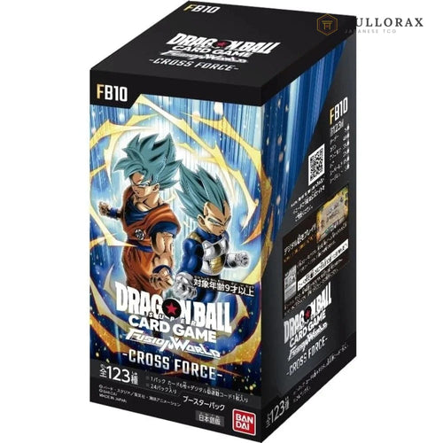 Cross Force FB-10 Japanese Dragon Ball — sealed booster box