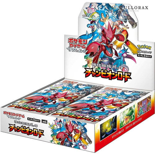 Champion Road SM6b Japanese Pokémon — sealed booster box