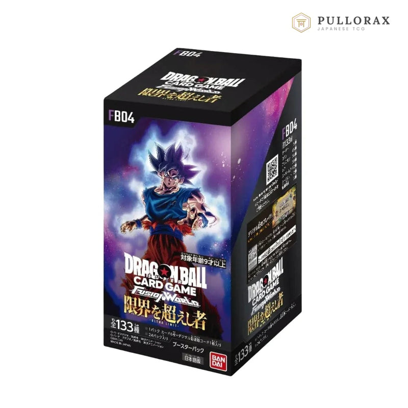 Ultra Limit FB-04 Japanese Dragon Ball Booster Box