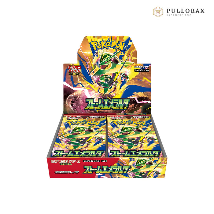 Storm Emeralda M6 Japanese Pokémon — sealed booster box