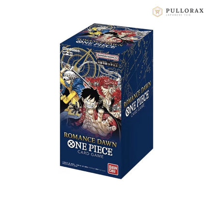 OP-01 Romance Dawn Japanese One Piece — sealed booster box