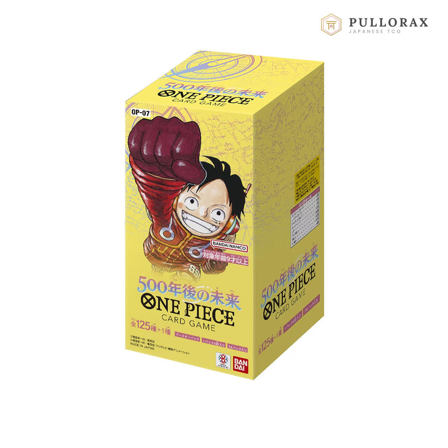 OP-07 500 Years in the Future Japanese One Piece — sealed booster box