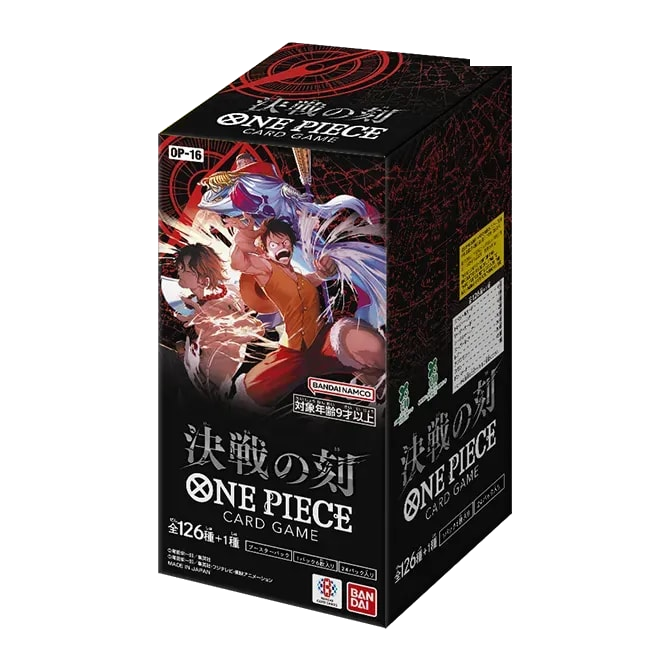 OP-16 The Time of Battle — japoński booster box One Piece