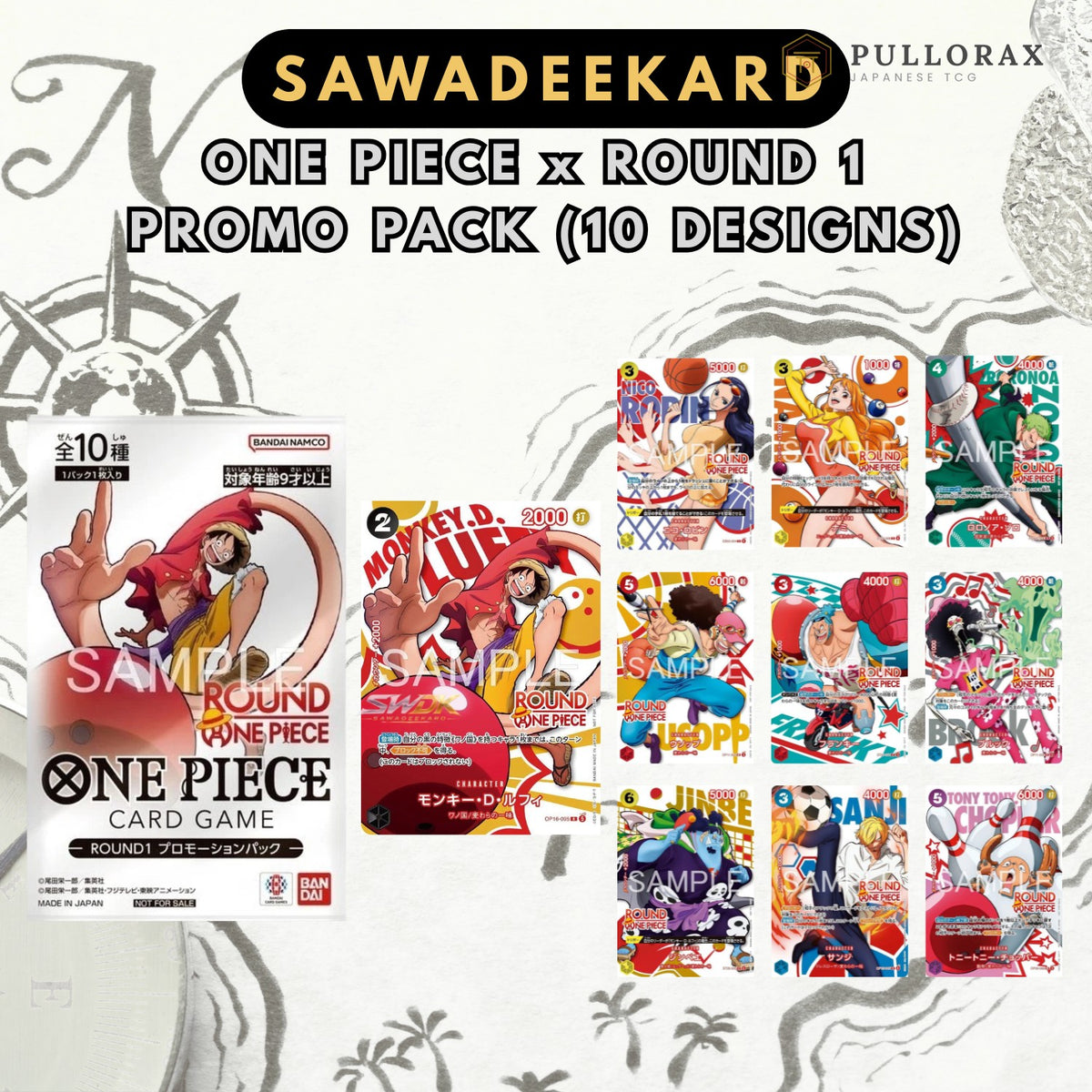 One Piece × ROUND1 Japanese Promotion Pack 2026