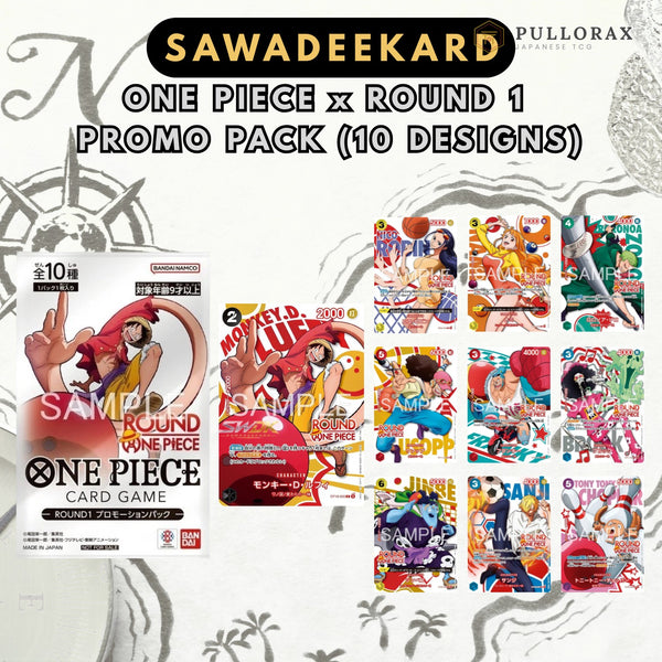 One Piece × ROUND1 Japanese Promotion Pack 2026