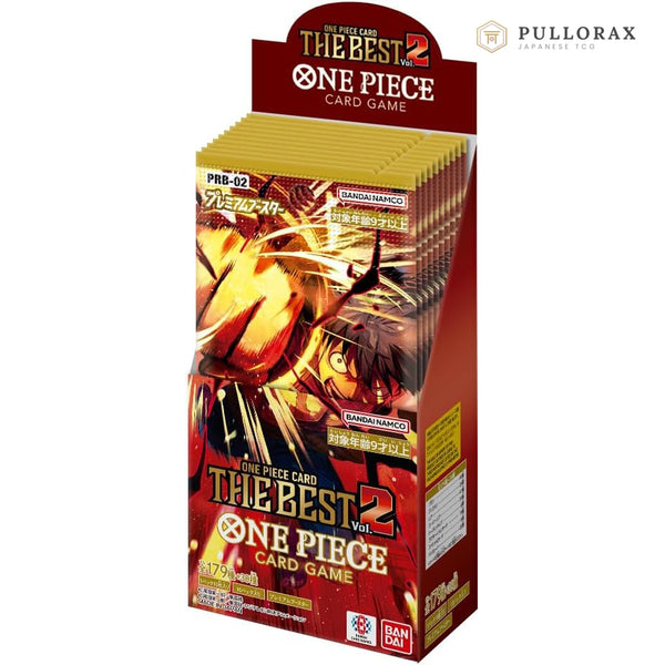 PRB-02 One Piece Card The Best Vol.2 Japanese — sealed booster box