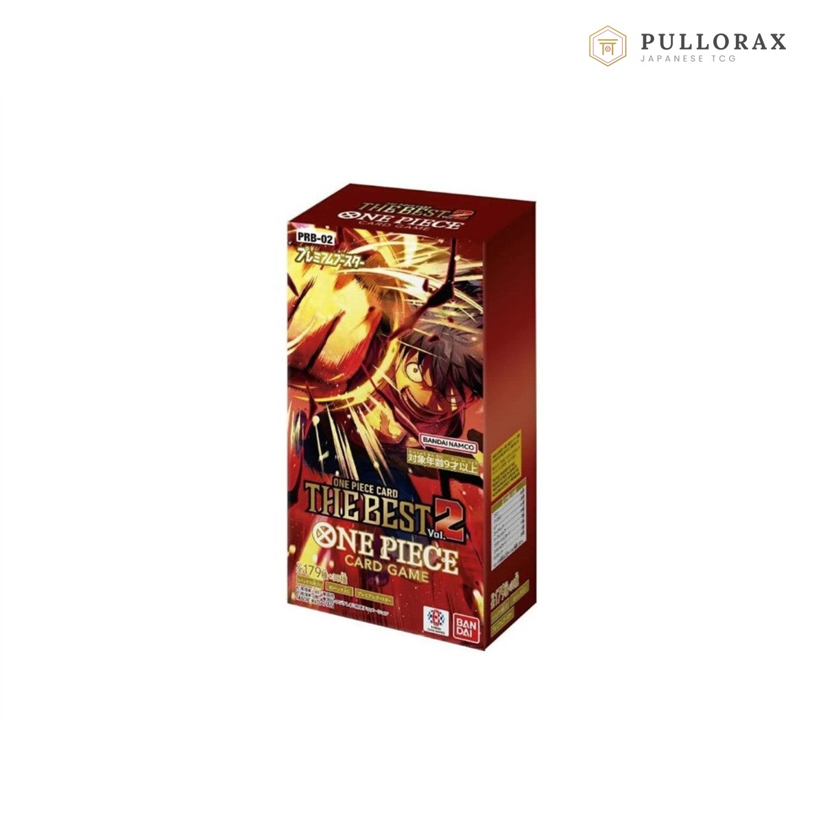 PRB-02 One Piece Card The Best Vol.2 Japanese Booster Box – PulloraX