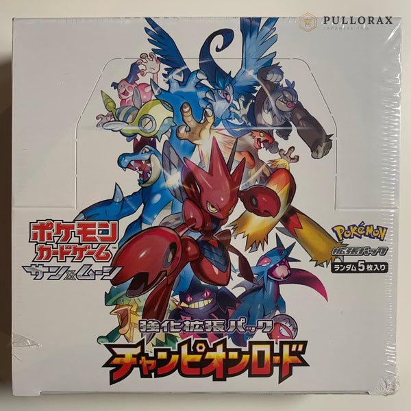 Champion Road SM6b Japanese Pokémon Booster Box