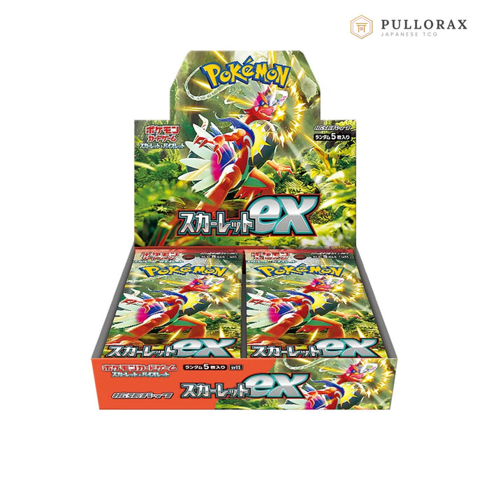 Scarlet ex SV1s Japanese Pokémon — sealed booster box