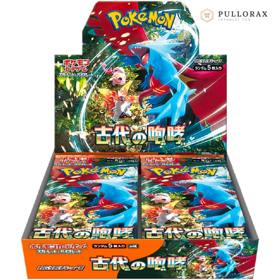 Ancient Roar SV4k Japanese Pokémon — sealed booster box